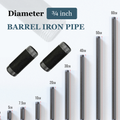 Ruwe kleur ¾ inch cilinder BSP SMEDELBAAR Buizen IJzeren buis Lampfitting Industriële accessoires~3632