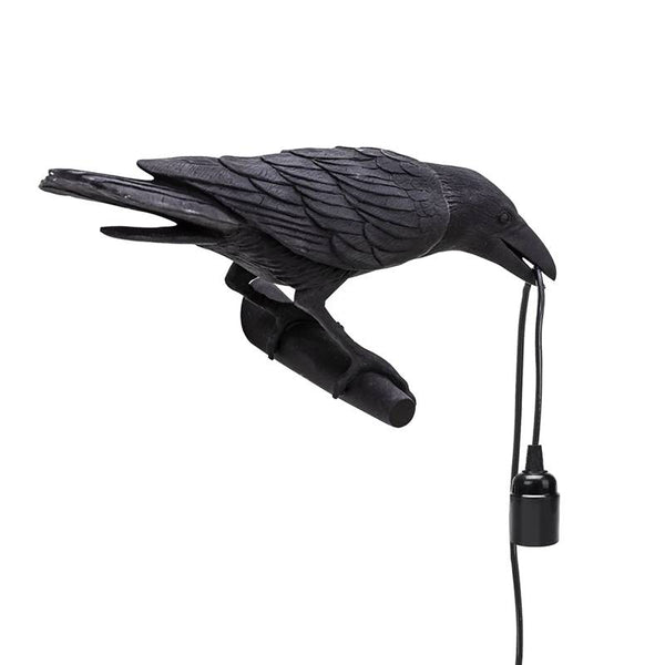 Vogelvormige wandlamp met stekker, decoratieve wandlamp ~4779 – 1 pak