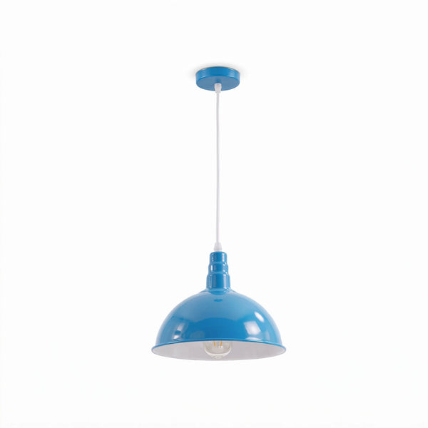 DOMECO Hanging Lamp Collection ~6873 – Light Blue / Yes
