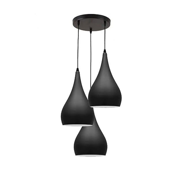 3-weg Multi Teardrop Plafond Hanglamp ~5295 – Zwart / Nee