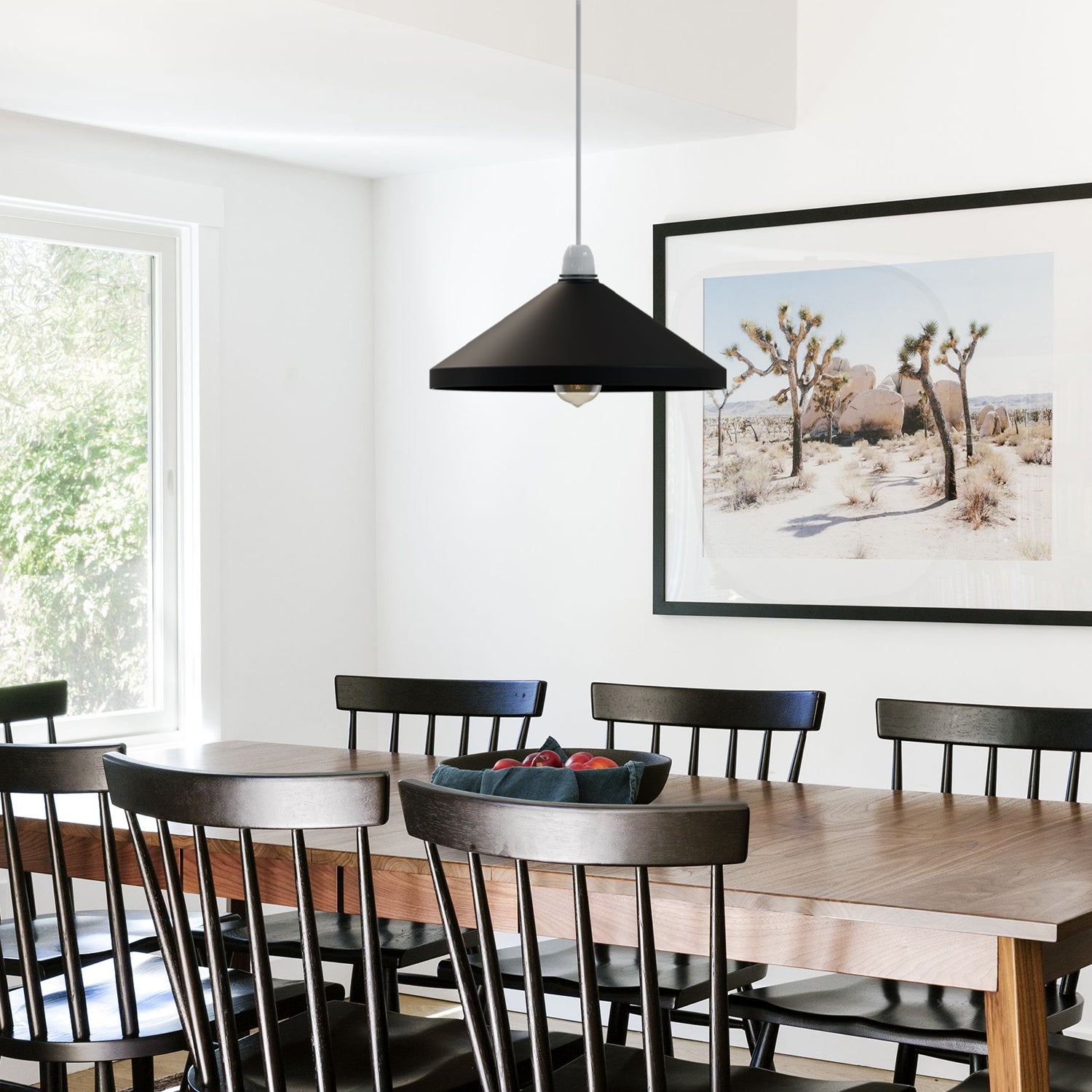 Style Easy Fit Metal Cone Industrial Lamp Shade