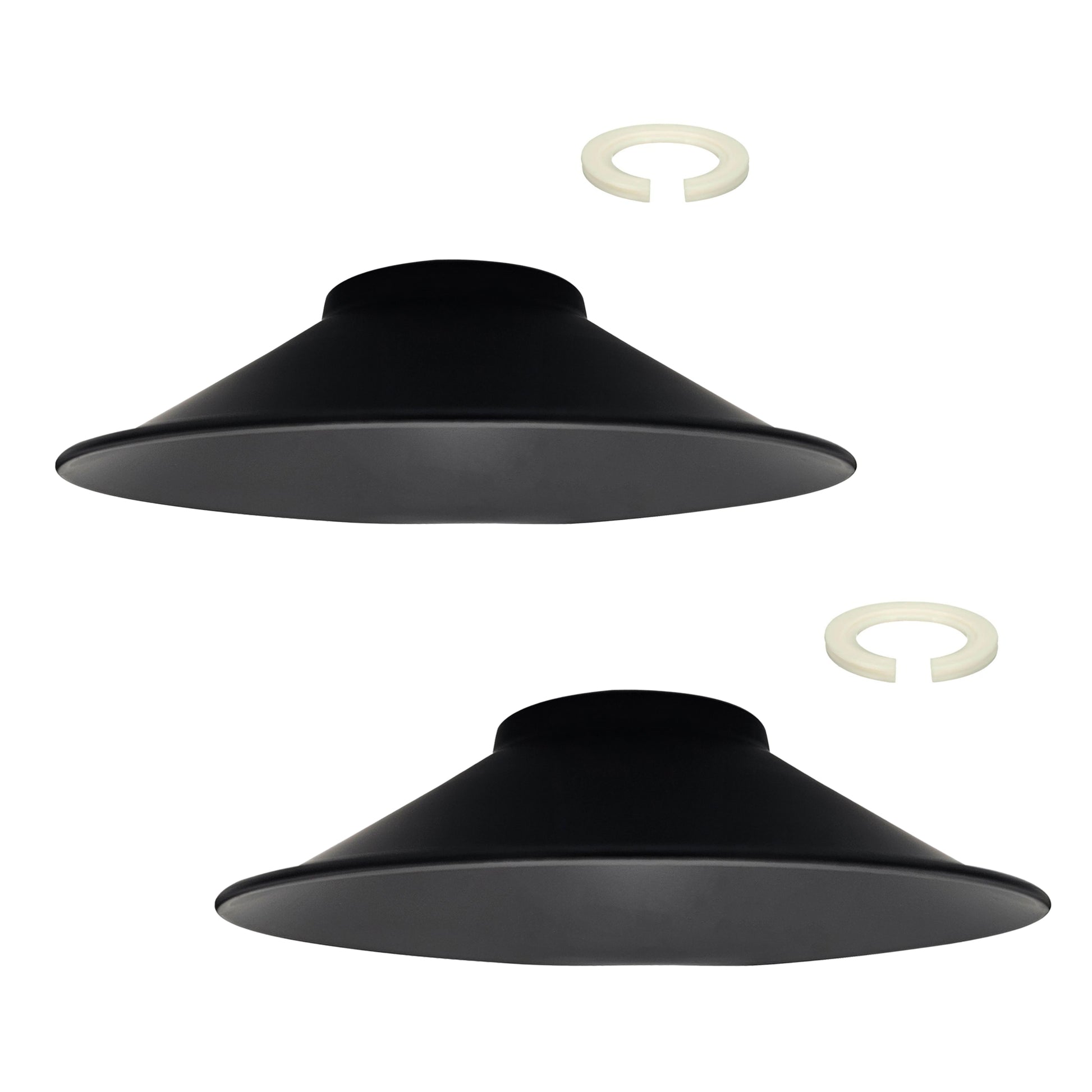 retro lampshade black