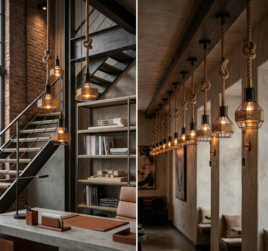Hennepdesign keukenverlichting voor boven de tafel~5582