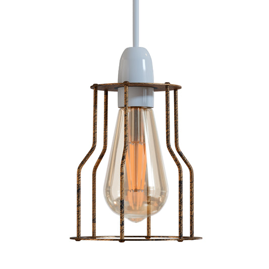 Moderne vintage industriële retro loft metalen plafondlampenkappen UK~1261