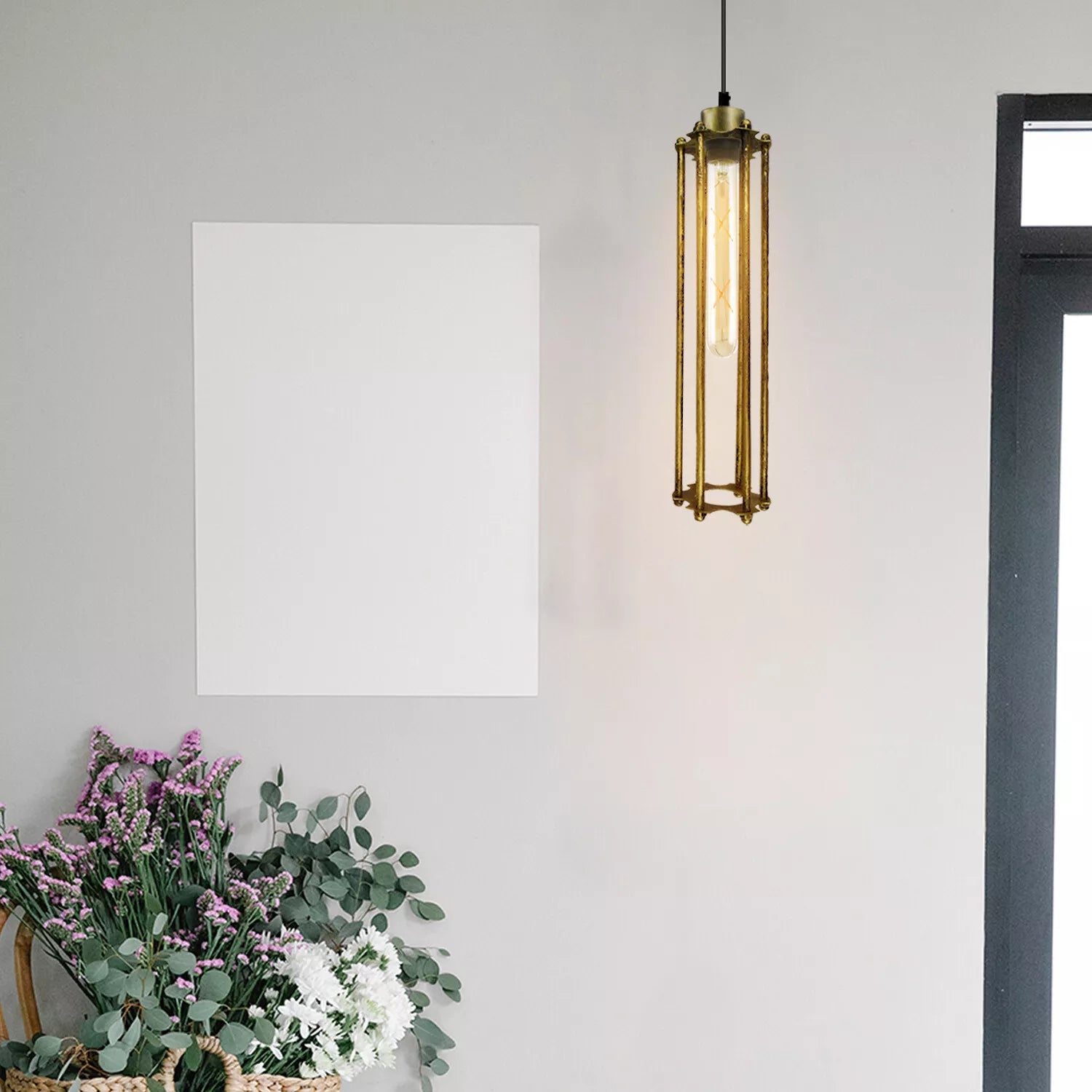 Cage Pendant Light Application Image