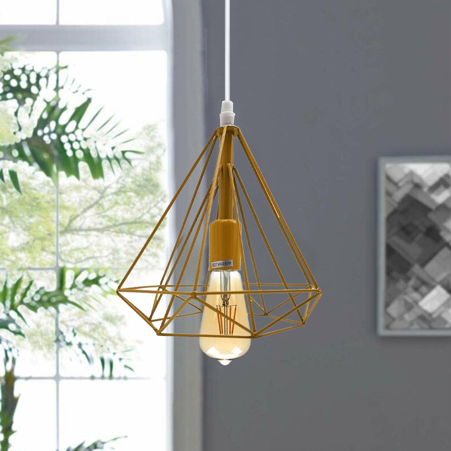 cage pendant light for new home 