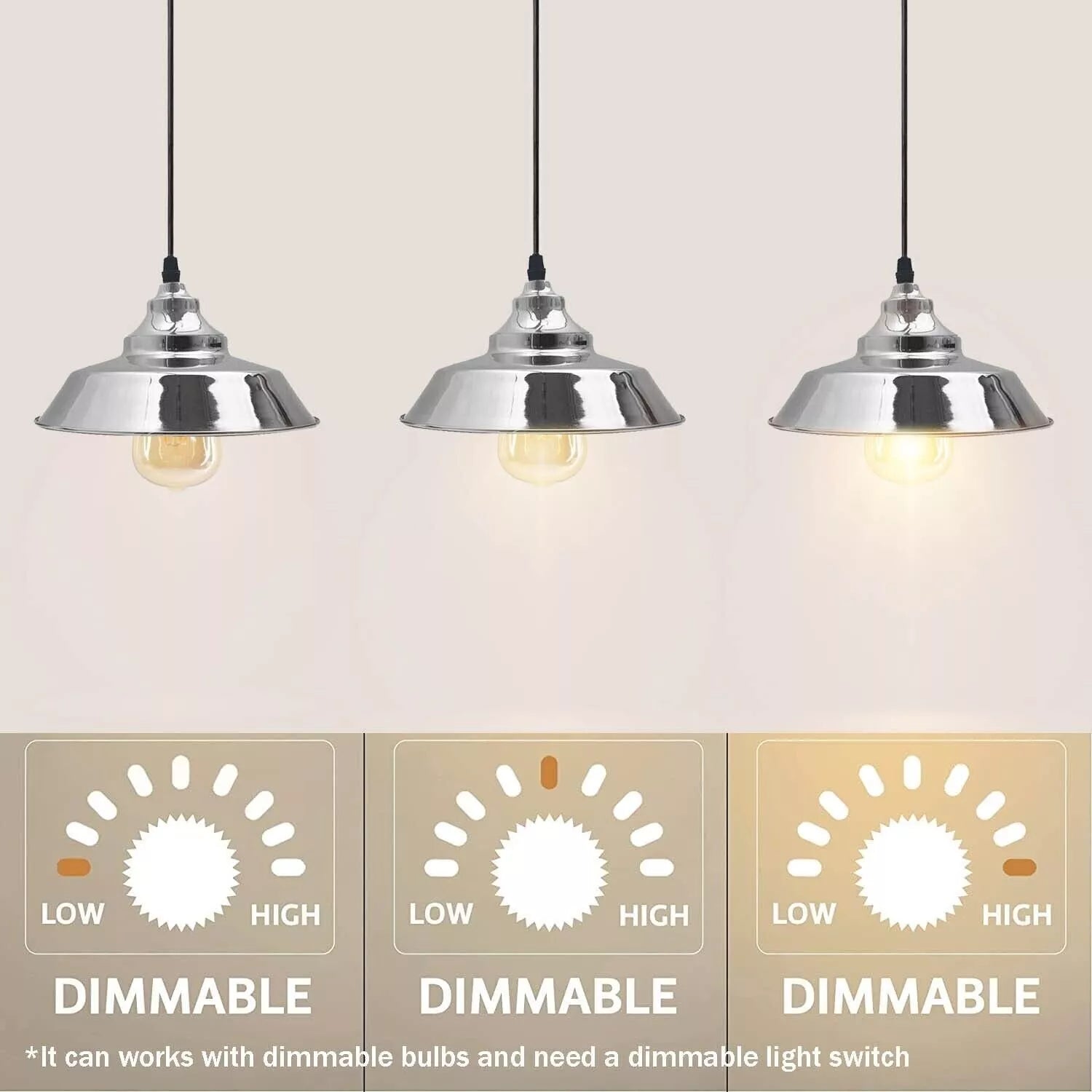 dimmable pendant lighting for kitchen island