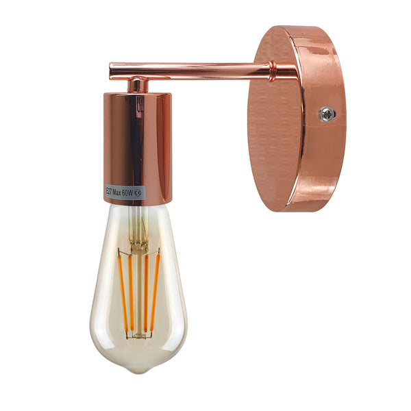 Wandlampen voor de slaapkamer Vintage wandlampen voor binnen ~1616 – Roségoud / Yes