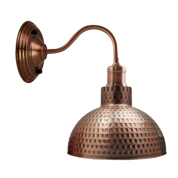 Vintage Wandlamp Koperen Wandlampenkappen UK ~3678 – Nee / Koper