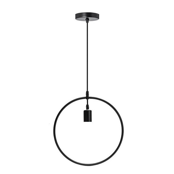 Plafond hanglamp industriële metalen draadkooilamp ~5970 – Ronde