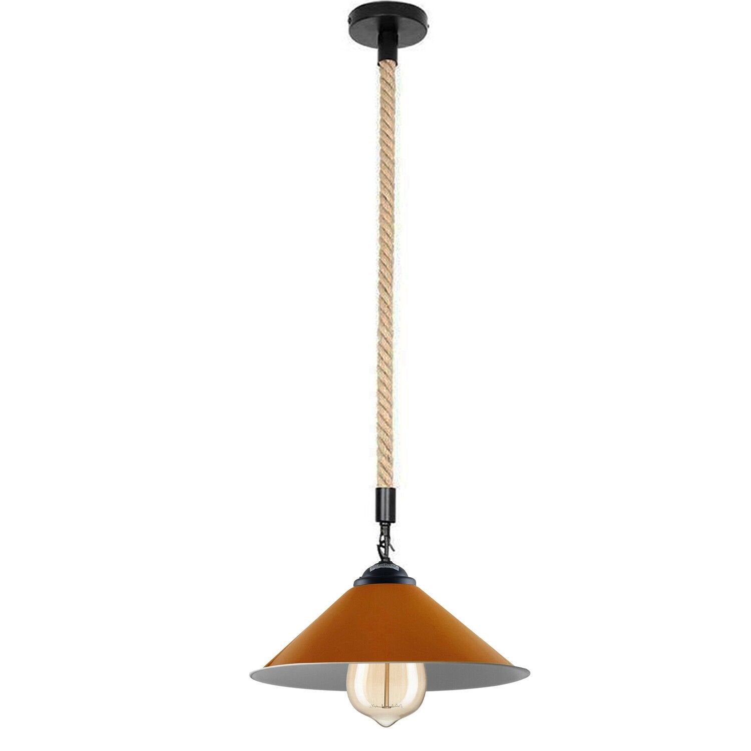 Orange colour Pendant Light