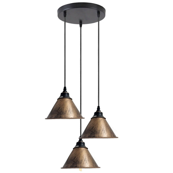 Vintage industriële metalen hanglampkap voor retro plafondlampen~5747 – Nee
