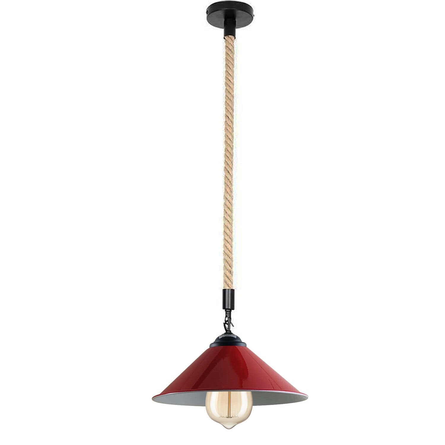 Red colour Pendant Light