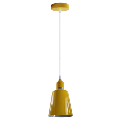 Enkele kleine lampenkap hanglamp ~5347