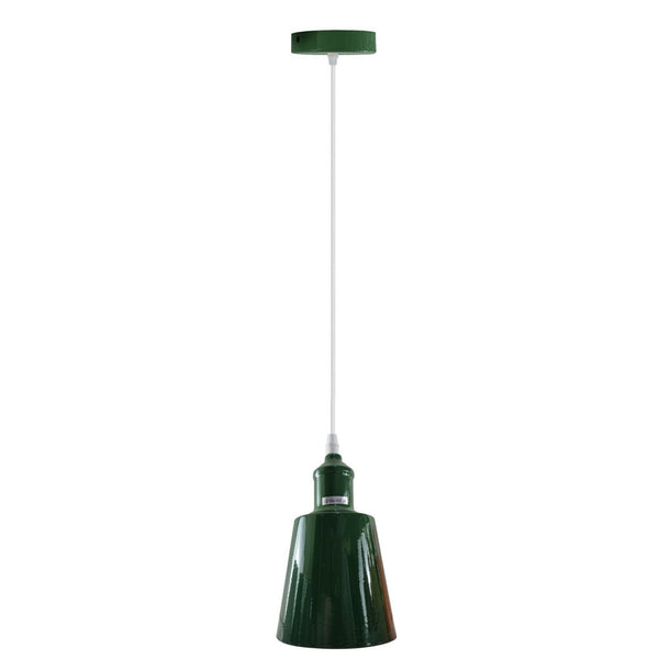 Enkele kleine lampenkap hanglamp ~5347 – Groente / Ja