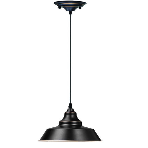 Vintage plafond hanglamp industriële metalen hanglamp kap~5746