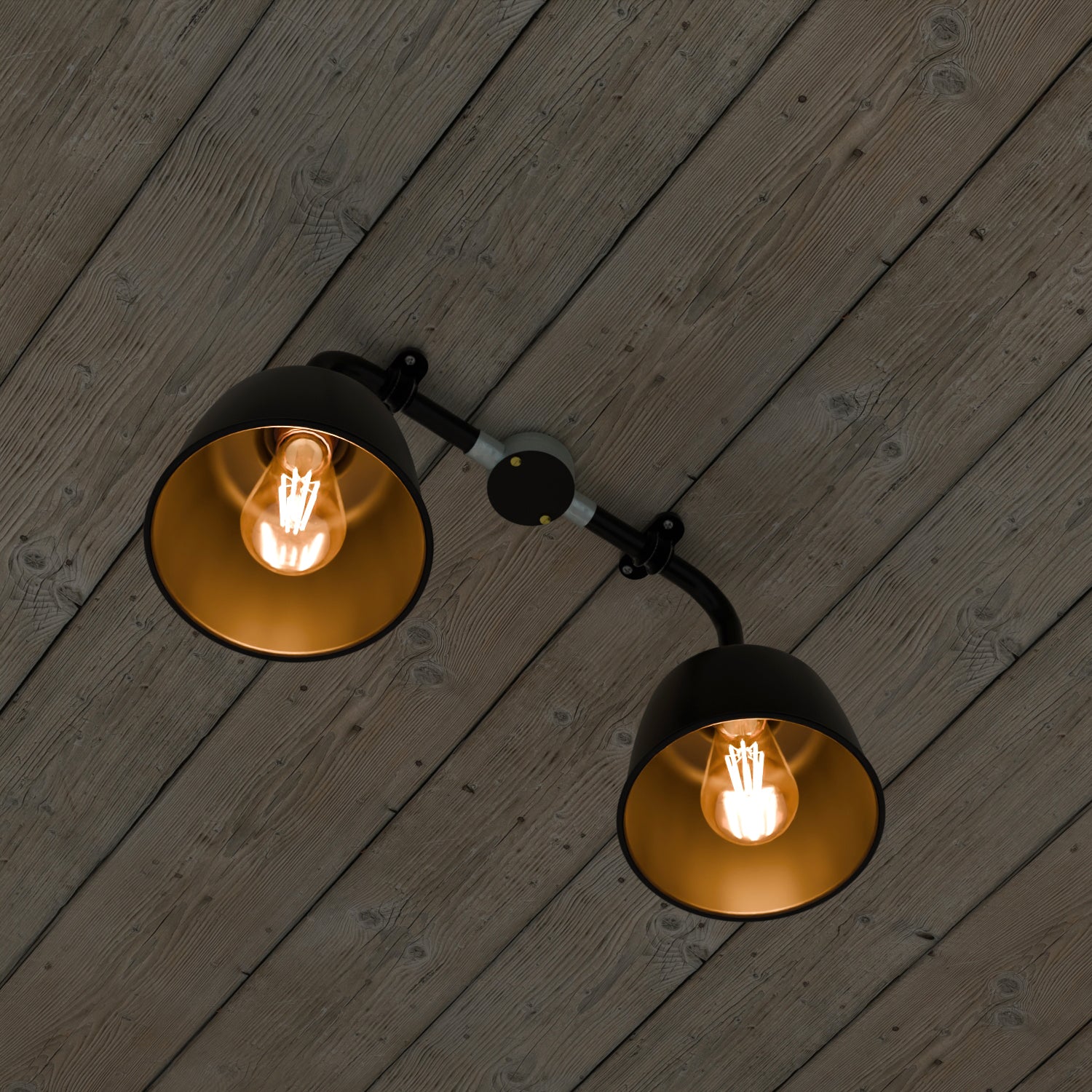 galvanized conduit light system