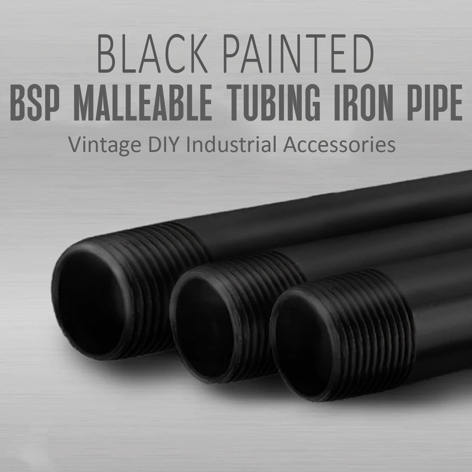 Malleable tubing iron pipe