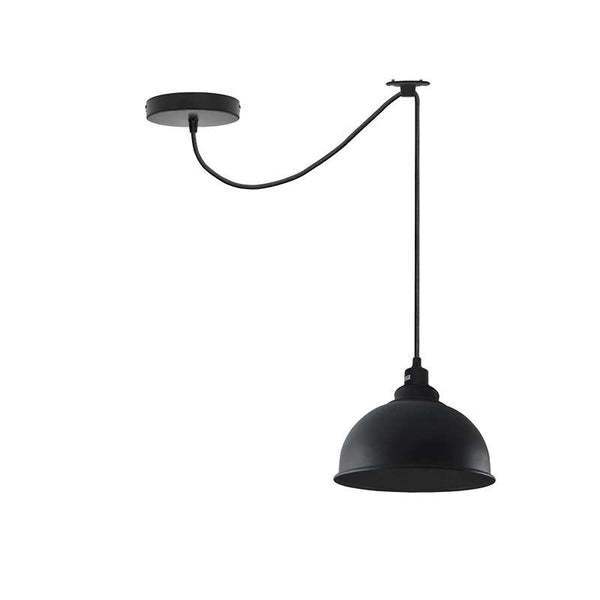 Moderne plafondhanglampen voor keuken en woonkamer~5055 – Zonder lamp / Zwart