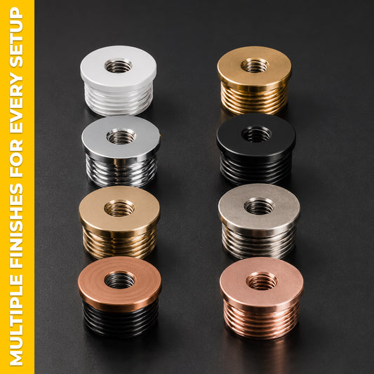 M20 metrische mannelijke naar M10 vrouwelijke draadbus reductiebuisconnector - 5561