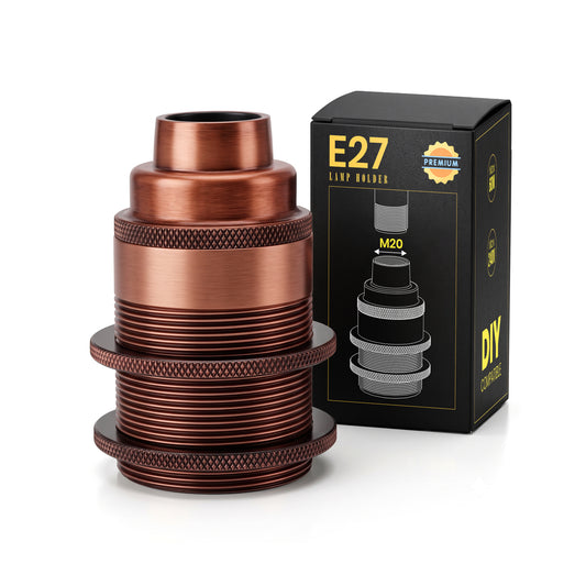 20mm E27-schroefdraadhouder voor leidingverlichting ~5540 