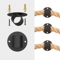 Vintage Industrial Metal Ceiling Rope Hook Cable Guide- 6135