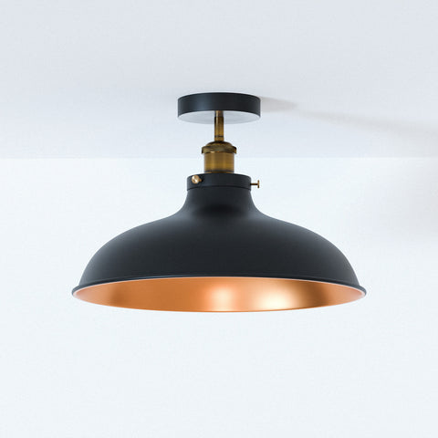 Geborsteld metalen plafondlampen voor de keuken ~1300