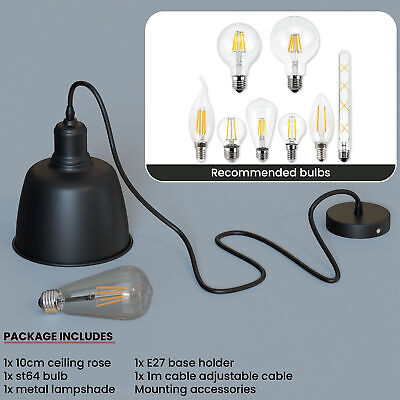 industrial metal pendant lights a+