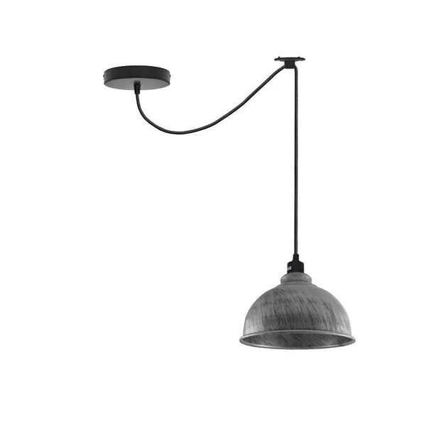Moderne plafondhanglampen voor keuken en woonkamer~5055 – Zonder lamp / Geborsteld zilver
