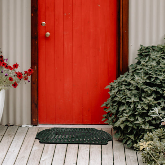 Rubberen deurmat - antislip, stevige welkomstdeurmatten ~5148