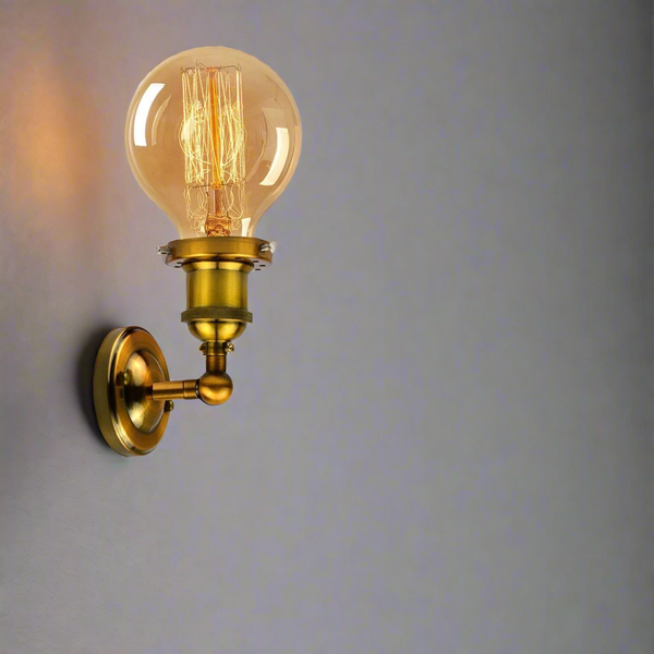 Vintage E27 industriële Edison wandlamp Loft retro lamphouderset ~ 2338