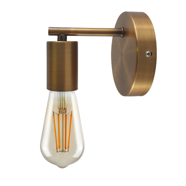 Wandlampen voor de slaapkamer Vintage wandlampen voor binnen ~1616 – Geel messing