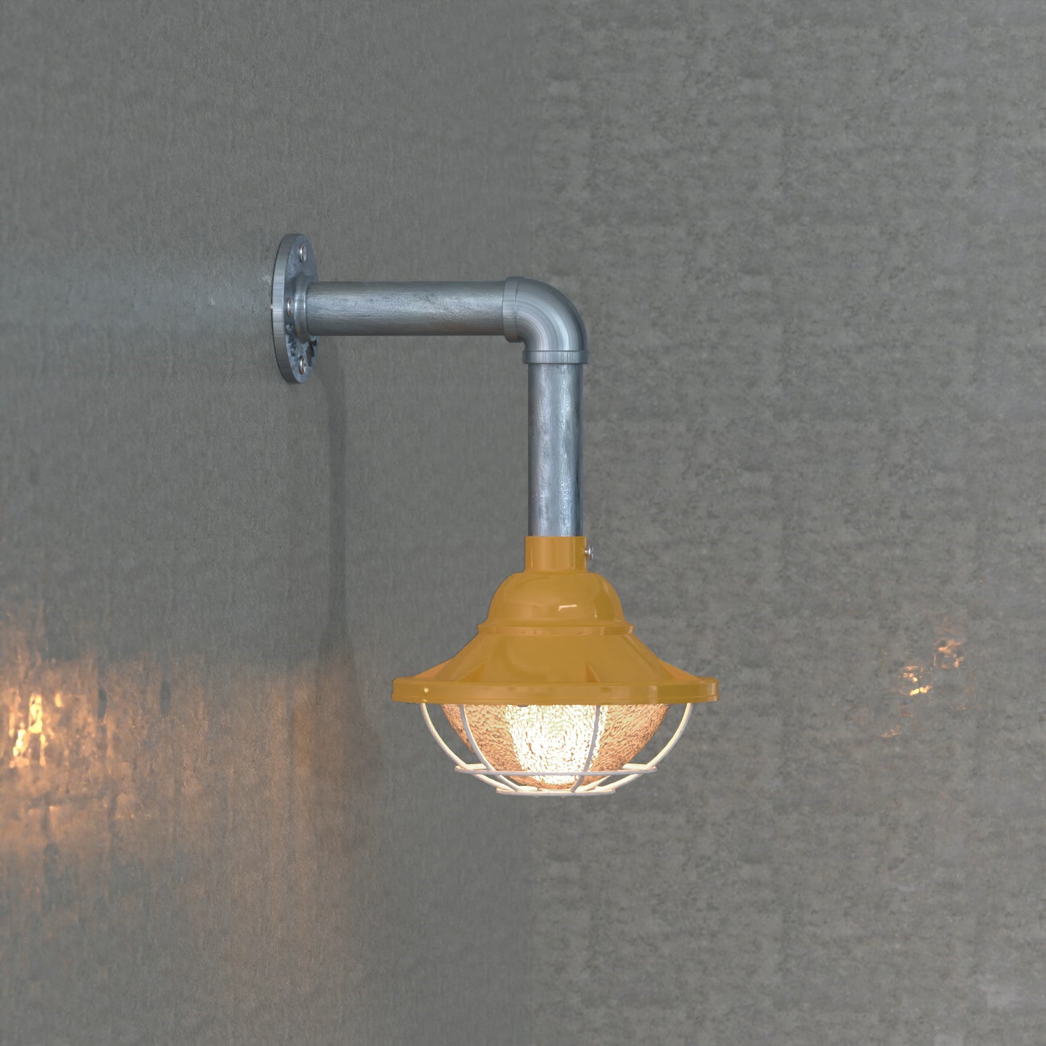 industrial wall light