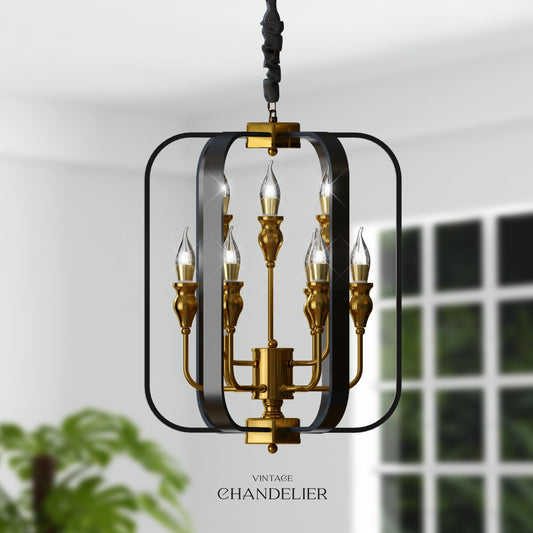 Black Metal Chandelier