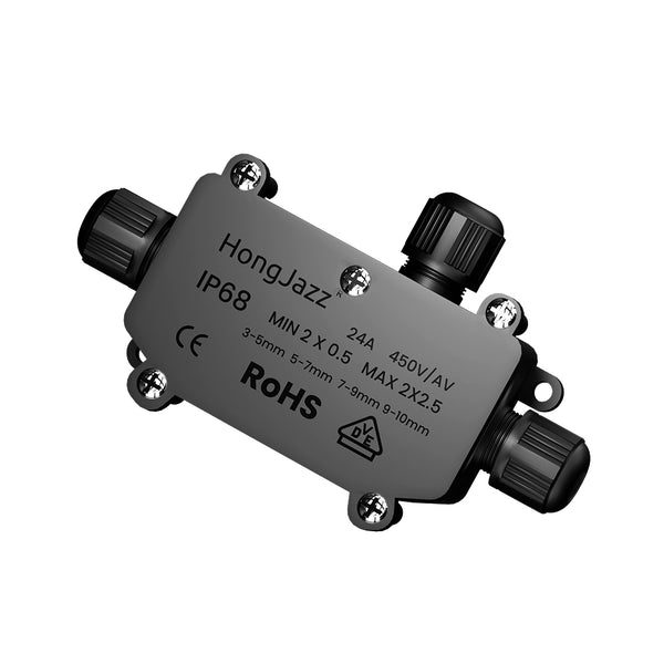 IP68 waterdichte aansluitdoosbehuizing voor elektrische kabeldraadconnector ~ 5599 – 3-weg