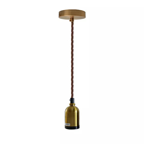 Plafondrozet Stoffen Flex Hangende Hanglamphouder Lichtfitting Kit ~5743 