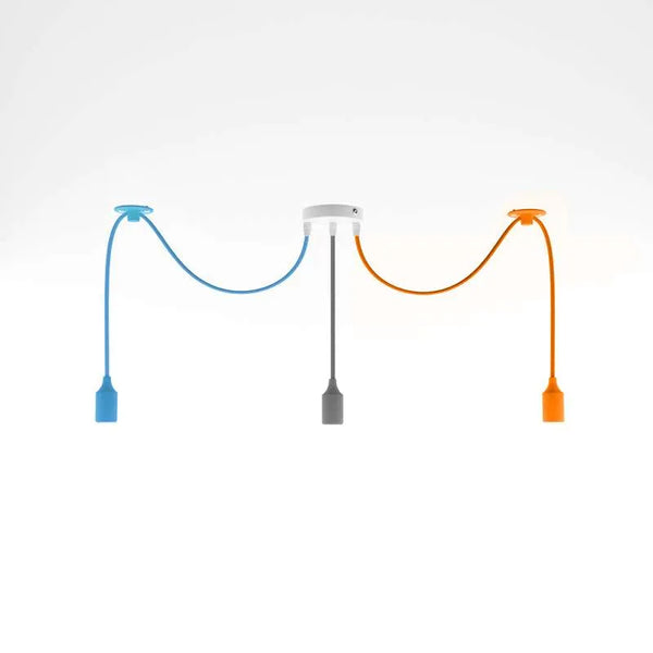 3-koppige kleurrijke spin hanglamp woonkamerdecoratie~5184 – Nee