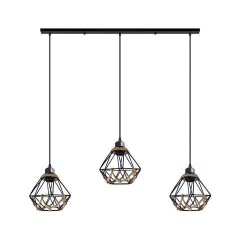 3-lichts hanglamp voor bar en restaurant ~ 5133