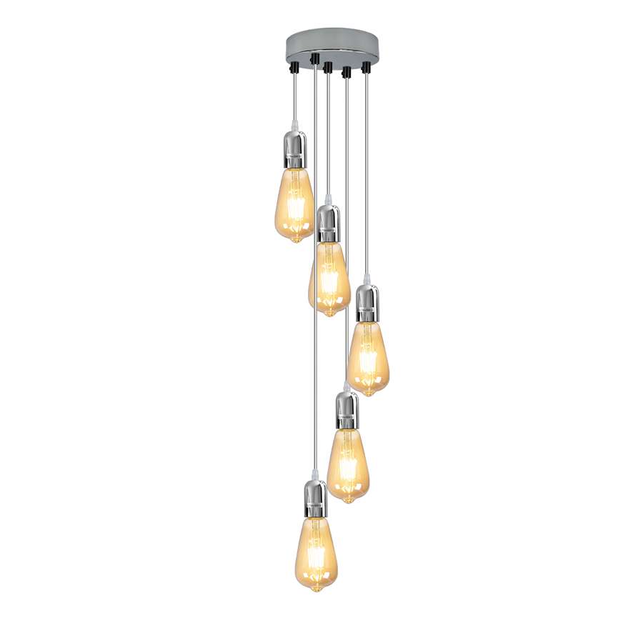 5 light hanging pendant light