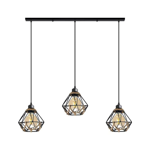 3-lichts hanglamp voor bar en restaurant ~ 5133