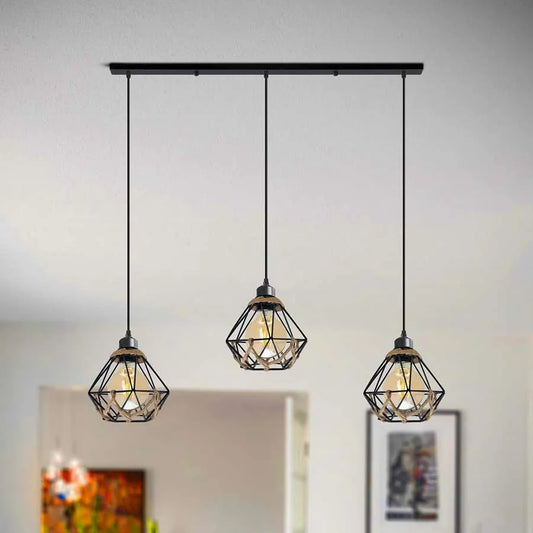 3 light hanging pendant light