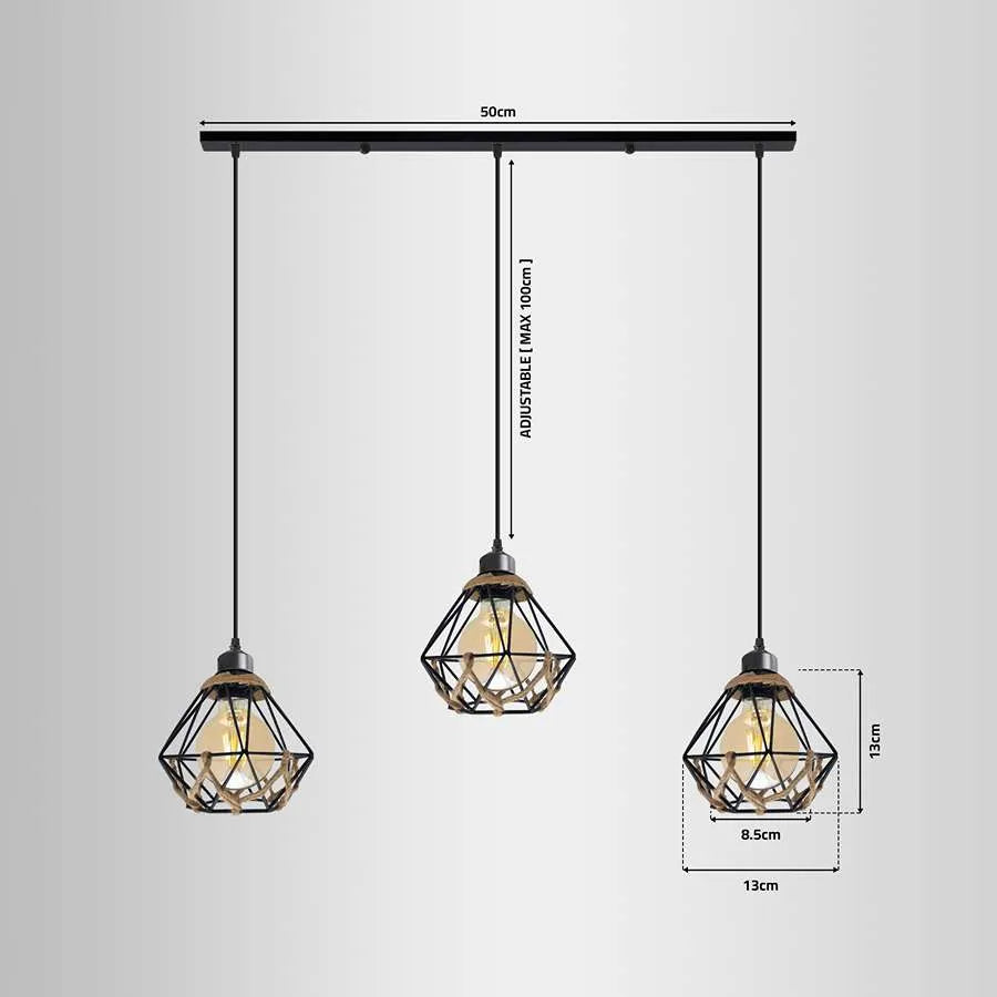 metal ceiling pendant light for Cafe Bar Restaurent