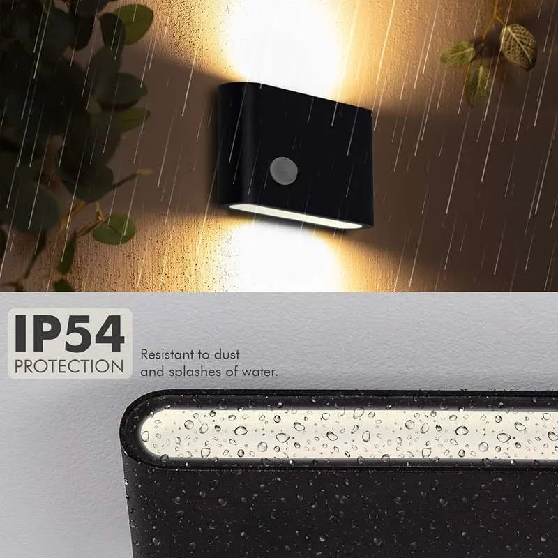 LED Motion Sensor Outdoor Lights | 12W IP65 Security