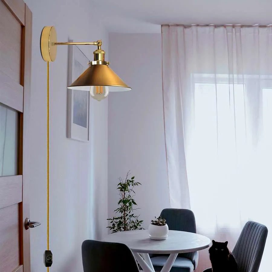 plug in wall light sconces