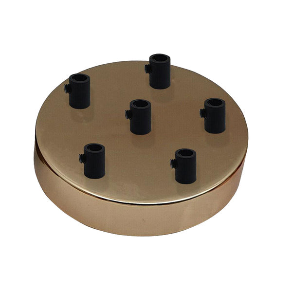 6 outlet Copper Ceiling Rose