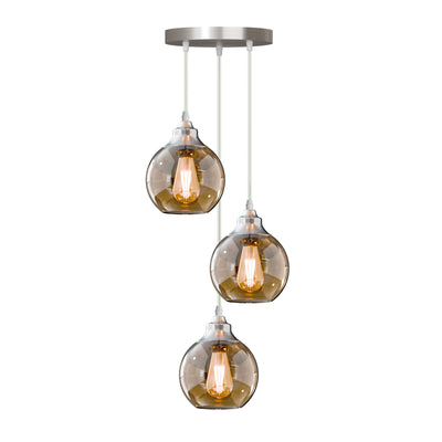 Luxe kroonluchter moderne glazen hanglamp licht~5871 
