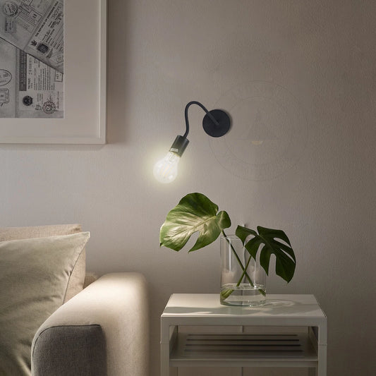 2 pack Vintage Flexible Ceiling Light in  Black and White~6208