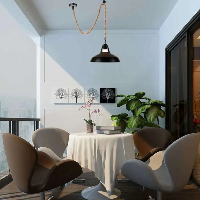 Vintage Retro Industrial Metal Lampshade