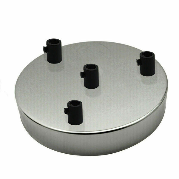 4 outlet ceiling rose chrome