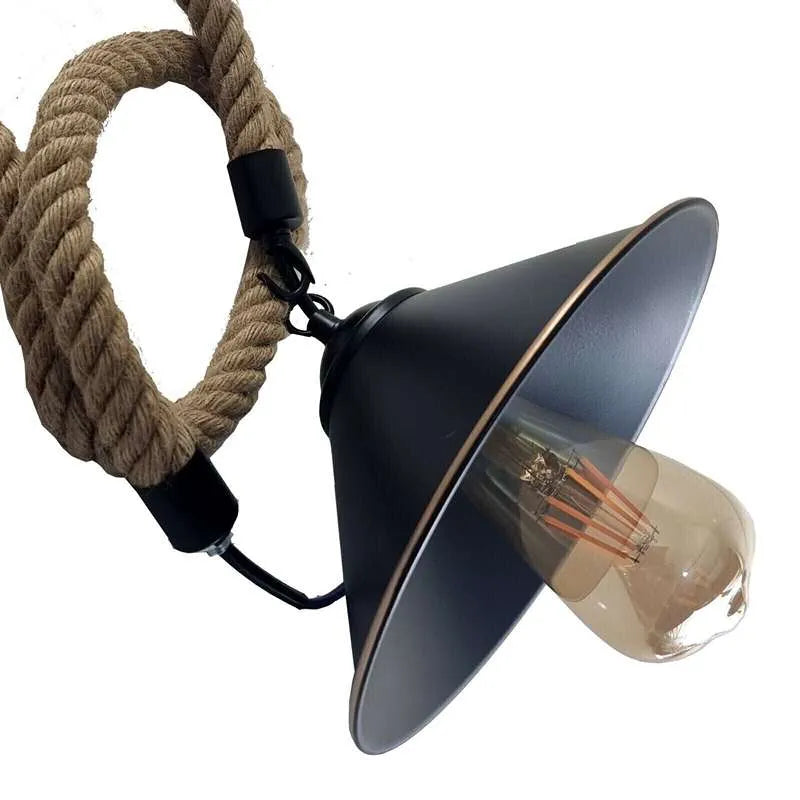 Hemp Rope Pendant Light
